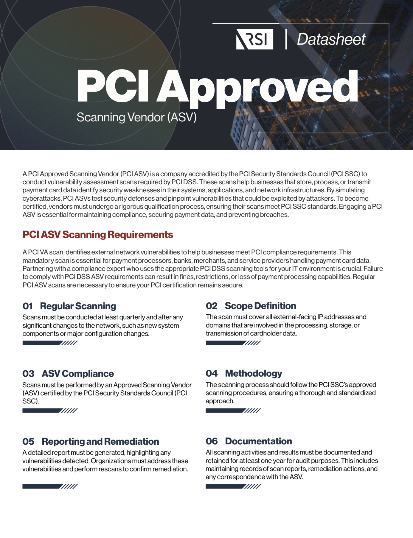 PCI ASV scanning