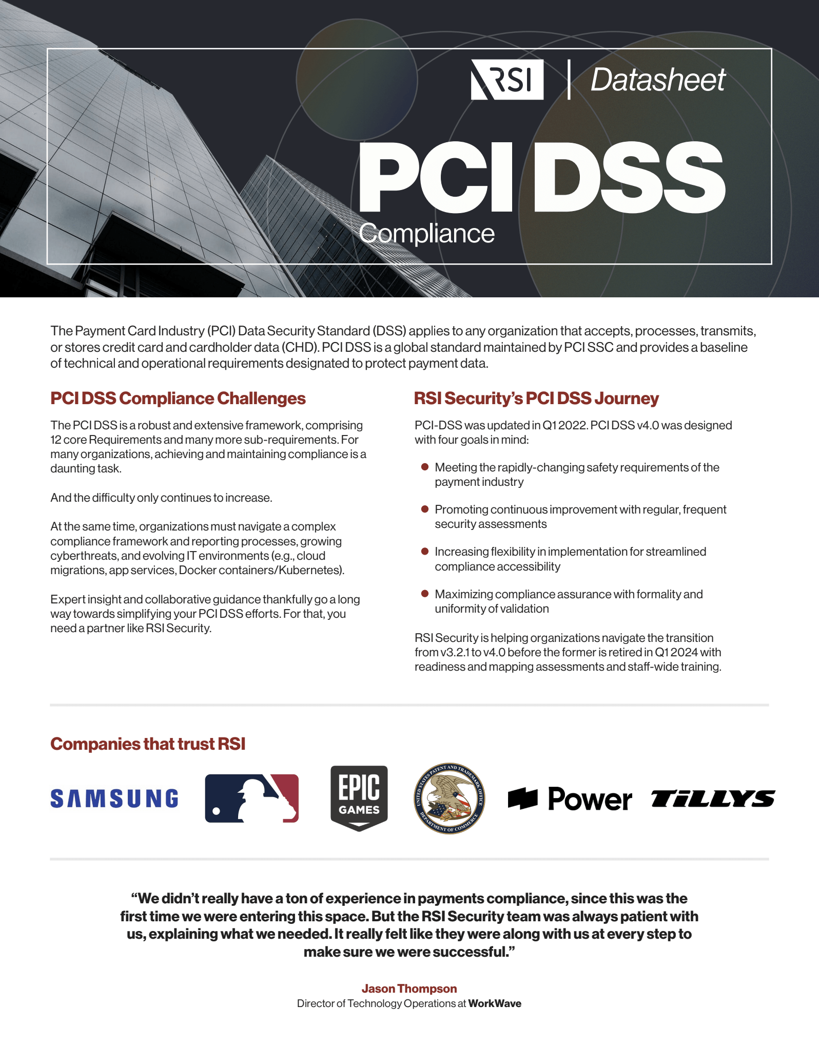 PCI DSS Compliance