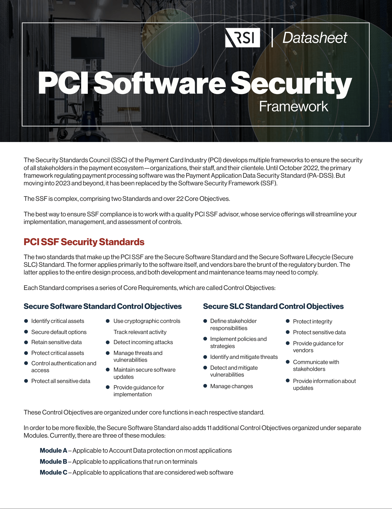 PCI SSF