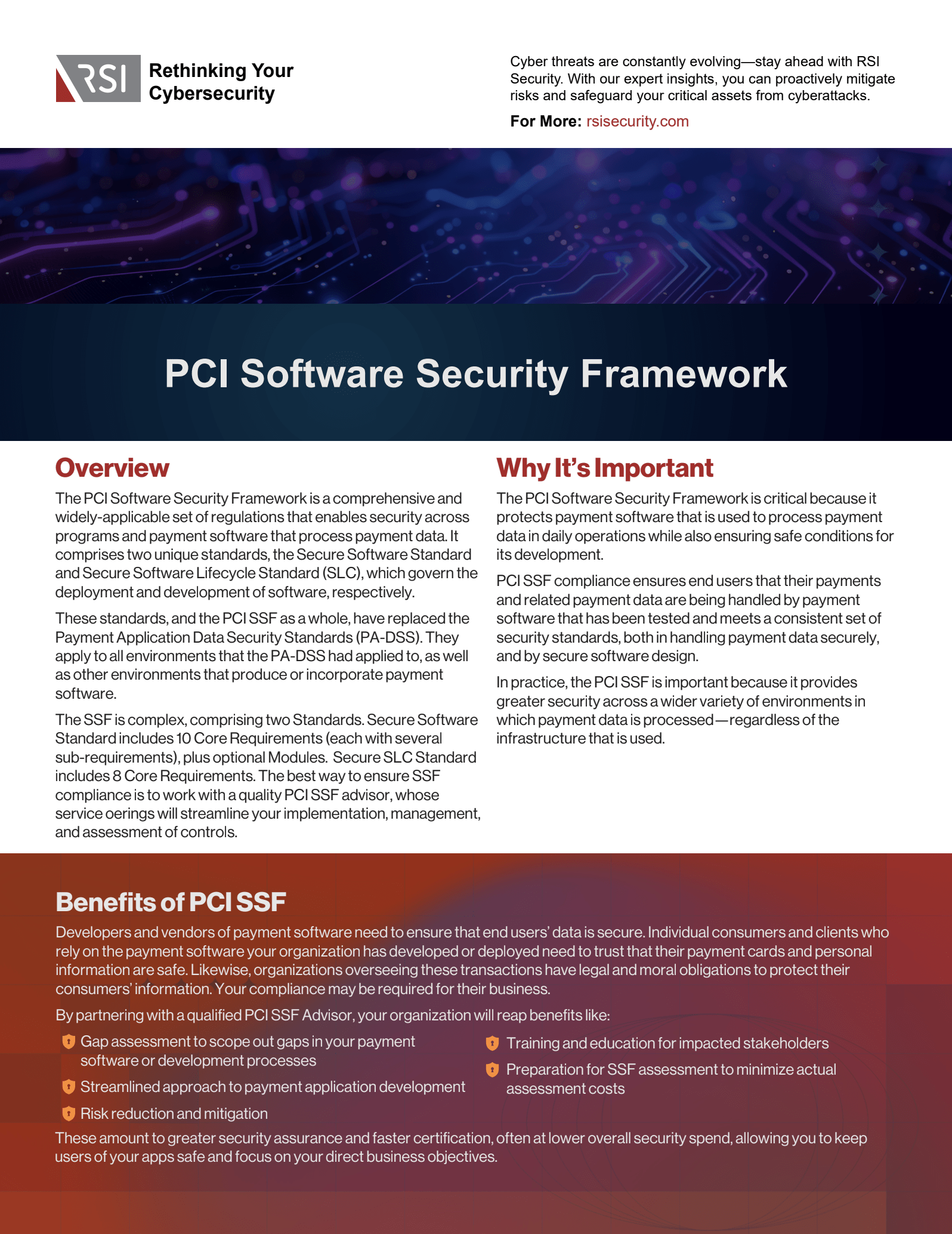 PCI SSF