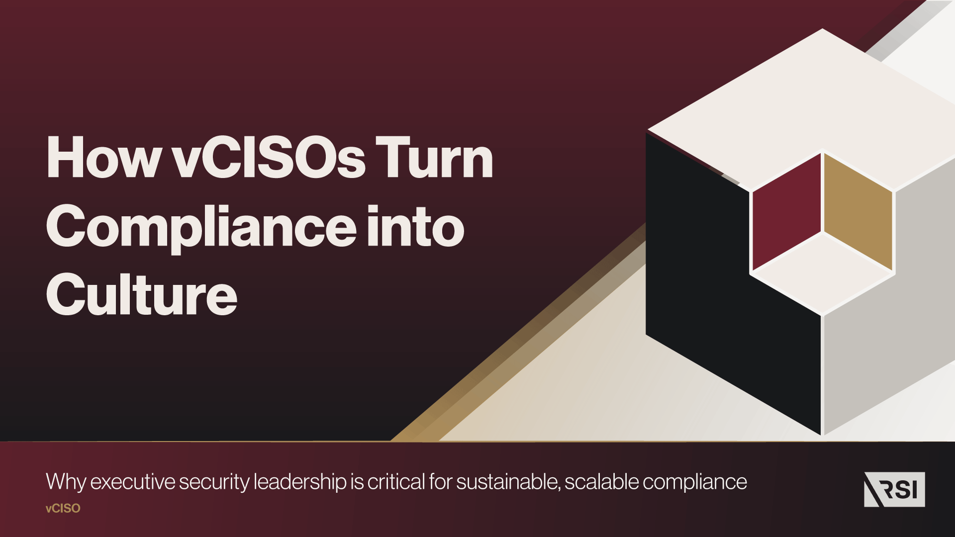 How vCISOs Transform Regulatory Compliance into Culture
