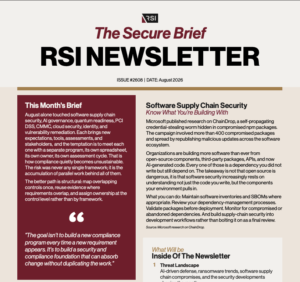 August 2026 Monthly Newsletter Cover