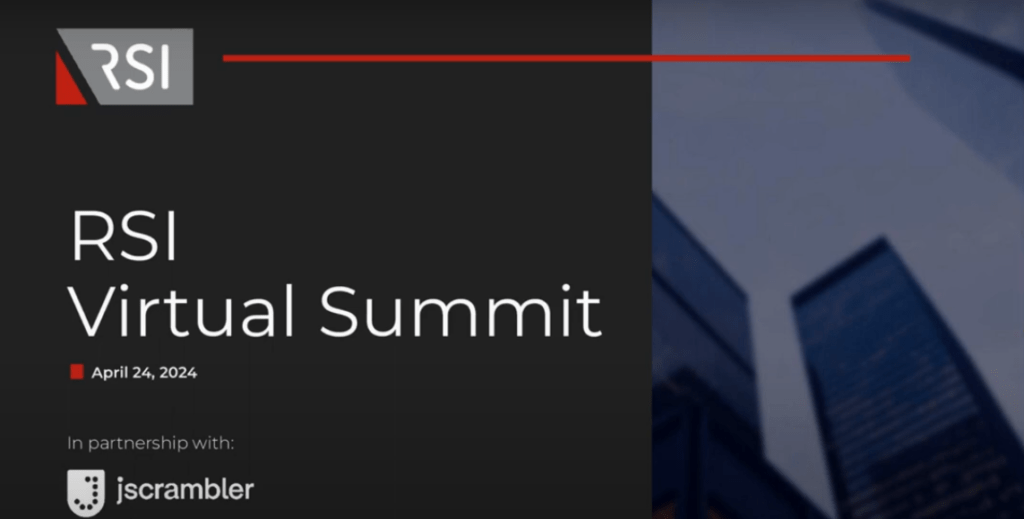 RSI Virtual Summit (Webinar featuring Jscrambler)